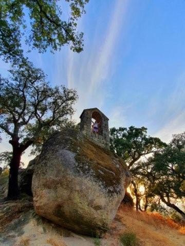 Casa Do Meio Em Quinta De Sao Pedro De Vir-A-Corca Monsanto Esterno foto