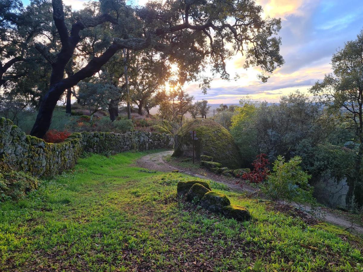 Casa Do Meio Em Quinta De Sao Pedro De Vir-A-Corca Monsanto Esterno foto